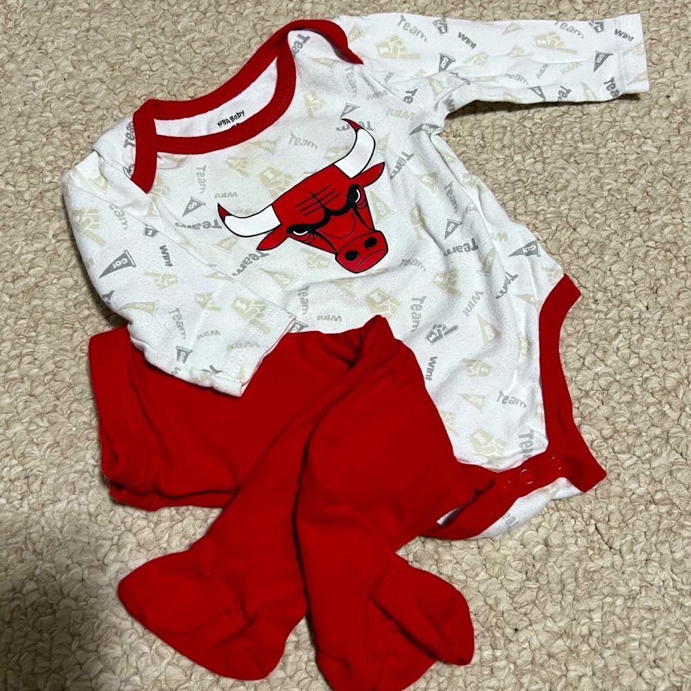 NBA baby Chicago Bulls outfit